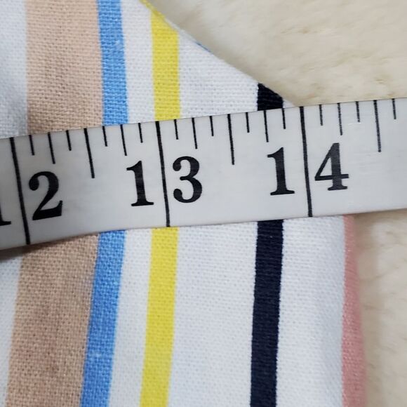 FOREVER 21 multi color striped romper S - Picture 5 of 7